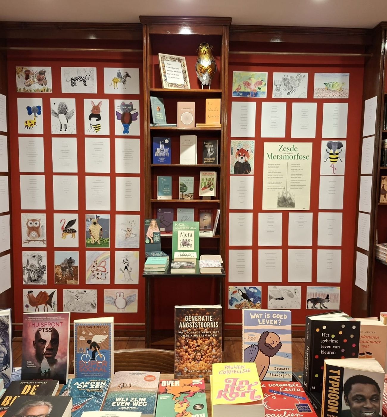 Rappende en dichtende leerlingen