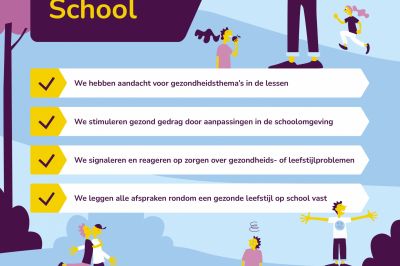 CSG Dingstede werkt structureel en planmatig aan een gezonde school