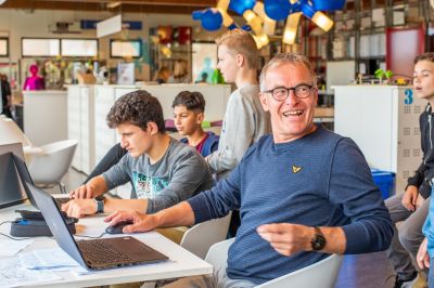 Leerlingen CSG Dingstede gaan al fietsend fijnstof meten in Meppel