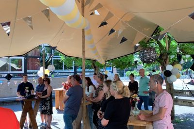 Feestelijke diploma-uitreiking