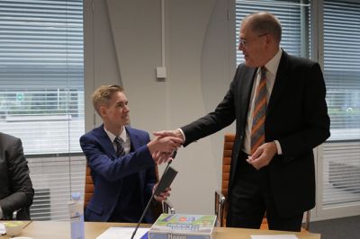 Naut de Vroome nieuwe jeugdbestuurder Waterschap Drents Overijsselse Delta